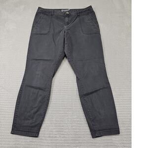 Vineyard Vines Pants Womens Size 14 Gray Chino Pants Square Pockets